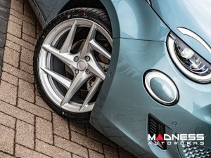 FIAT 500e Gen2 Custom Wheels (4) - Kahn Design - 18" - Hyper Silver 